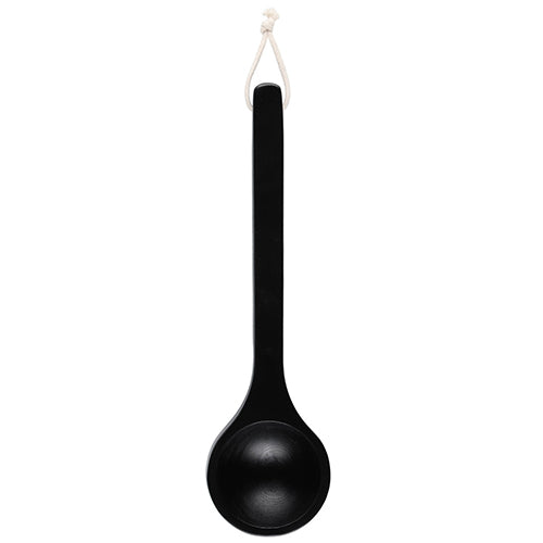 4Living Sauna Ladle Sauna Ladle, Black Pine Wood