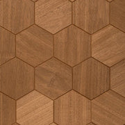 PROSAUNAS Hive Thermo Sauna Wall Panels, Hexagon Pattern, Thermo-Abachi