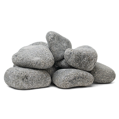 PROSAUNAS 10-15R 60 Cases, 20kg per Case, Rounded 10-15cm Sauna Stones, Pallet