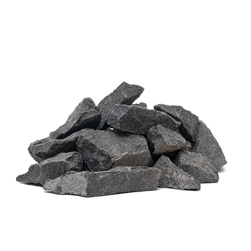 PROSAUNAS 5-10SF 60 Cases, 20kg per Case, Split-Face 5-10cm Sauna Stones, Pallet