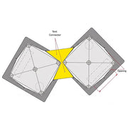 SaunaLife SaunaTrekker Tent Connector