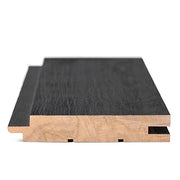 PROSAUNAS Aspen Brushed Midnight Black 1x4 (15mm x 90mm) T&G STS4