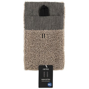 Rento Wash Mitten Sauna Wash Mitten, Brown, Terry Linen, Double-Lined, 6" x 10"
