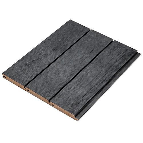 PROSAUNAS Aspen Brushed Midnight Black 1x4 (15mm x 90mm) T&G STS4