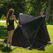 SaunaLife SaunaTrekker Portable Insulated Sauna Tent, Up to 4 Persons