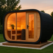 VelaTherm Orbit Pod Outdoor Sauna - Backyard Supply Direct