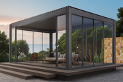 VetroHaus Panorama Glass Pavilion - Backyard Supply Direct