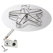 HPC 18" Round Push Button Ignition Fire Pit Kit