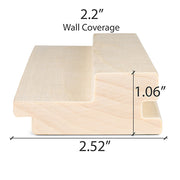PROSAUNAS Aspen Grace™ 2x3 (27mm x 64mm) T&G