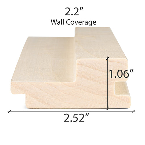 PROSAUNAS Aspen Grace™ 2x3 (27mm x 64mm) T&G