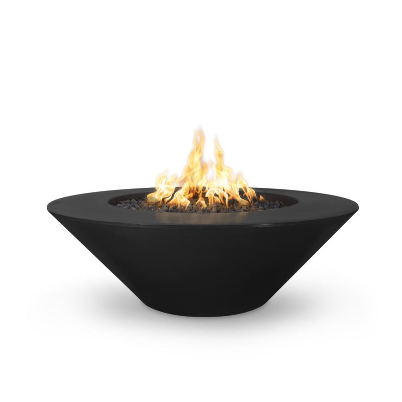 The Outdoor Plus Cazo Fire Pit Wide Ledge - Powder Coat - 60"