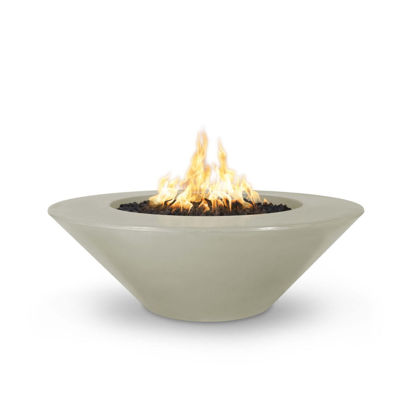 The Outdoor Plus Cazo Fire Pit Wide Ledge - GFRC Concrete - 60"