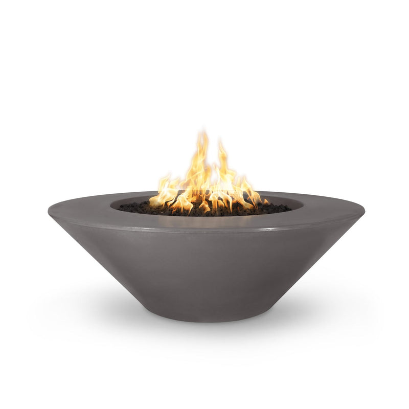 The Outdoor Plus Cazo Fire Pit Wide Ledge - GFRC Concrete - 48"