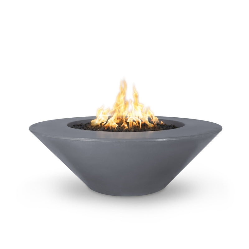 The Outdoor Plus Cazo Fire Pit Wide Ledge - GFRC Concrete - 48"