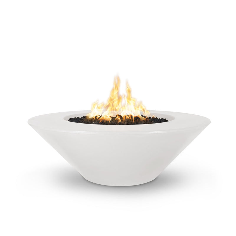 The Outdoor Plus Cazo Fire Pit Wide Ledge - GFRC Concrete - 48"