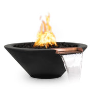 Cazo Fire & Water Bowl - GFRC Concrete - 24" - Backyard Supply Direct