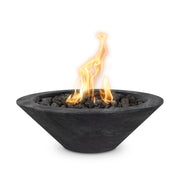 Cazo Fire Bowl - GFRC Wood Grain - 32" - Backyard Supply Direct