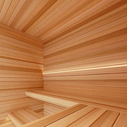 PROSAUNAS Cedar 1x6 VG S4SEE Sauna Wood, Vertical Grain, Smooth 4 Sides Eased Edges, Bench Material
