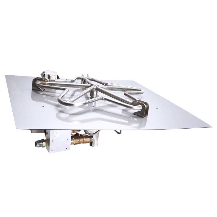HPC 30" Square Flat Pan Fire Pit Insert, CSA Certified