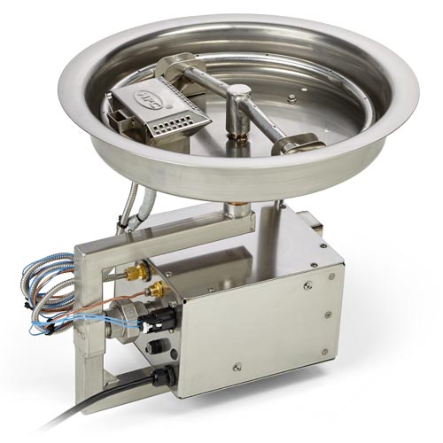 HPC 13" Round Bowl Fire Pit Insert, CSA Certified