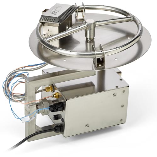 HPC 14" Round Flat Pan Fire Pit Insert, CSA Certified