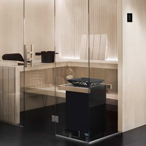 EOS Cubo Avantgarde 208/3 Freestanding Electric Sauna Heater, 208V/3PH, up to 12kW
