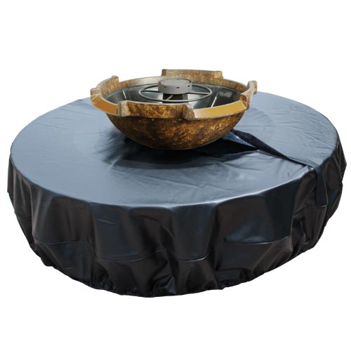 HPC 84" Round Vinyl Cover with a cut down the center for the EVO 360 and H2O basins
