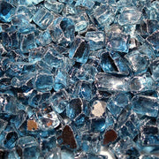 HPC Reflective Tempered Fire Pit Glass, 1/4" (per lb)