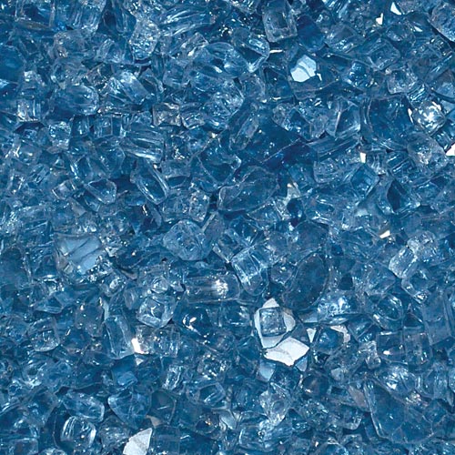 HPC Reflective Tempered Fire Pit Glass, 1/4" (per lb)