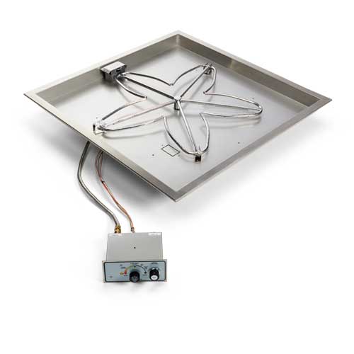 HPC 30" Square Bowl Fire Pit Insert, CSA Certified