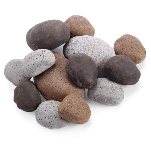 HPC Multi-Colored Ceramic Fiber River Rock