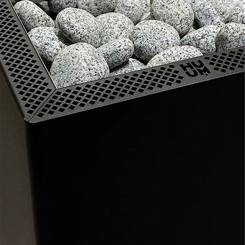 HUUM CORE Black CORE Series Sauna Heater, Black Exterior, Up to 10.5kW