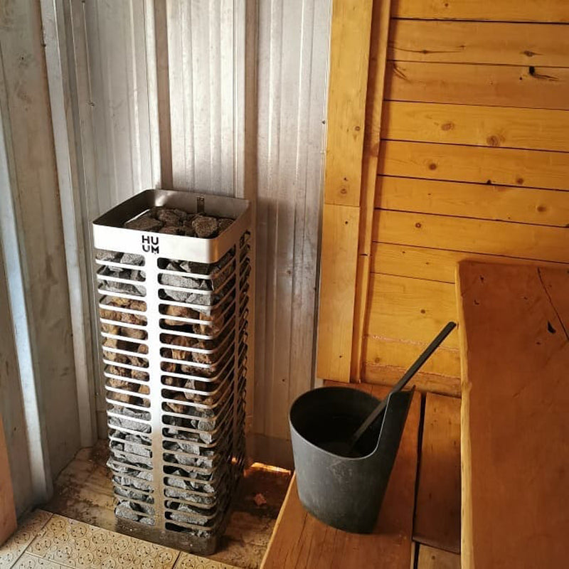 HUUM STEEL 9 STEEL Series 9kW Sauna Heater