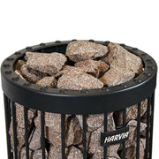 Harvia AC3050 Elite Pro Heavy-Duty Sauna Heater Stones, Split-Face, 5-10cm
