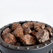 Harvia AC5000 Decorative Red Granite Sauna Heater Stones, Split-Face, 5-10cm