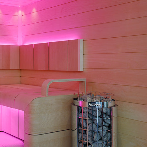 Harvia Cilindro PC80E Cilindro Half Series 8kW Sauna Heater
