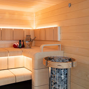 Harvia Cilindro PC80E Cilindro Half Series 8kW Sauna Heater