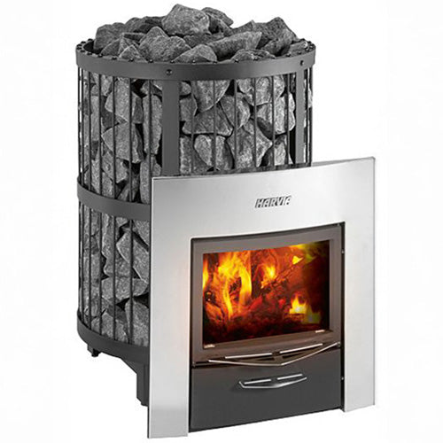 Harvia Legend 240 Duo Legend Series Sauna Wood-Burning Stove/Fireplace Combo