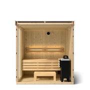 Kohler C1 Indoor Sauna - Scandinavian Spruce - Backyard Supply Direct