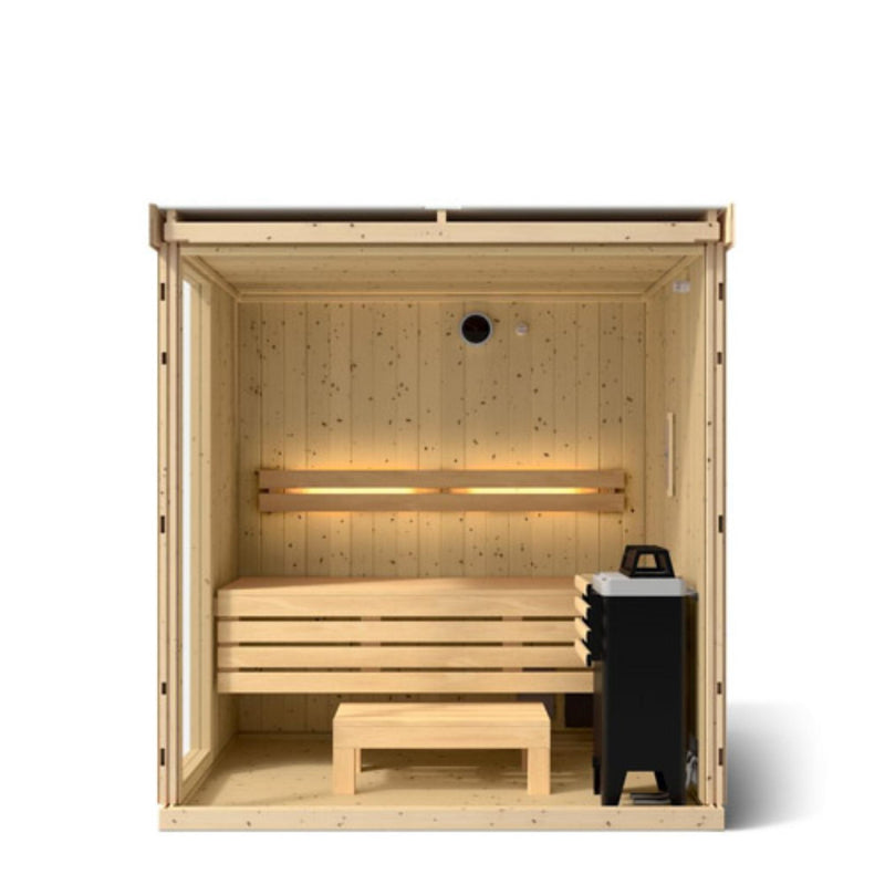 Kohler C1 Indoor Sauna - Scandinavian Spruce - Backyard Supply Direct