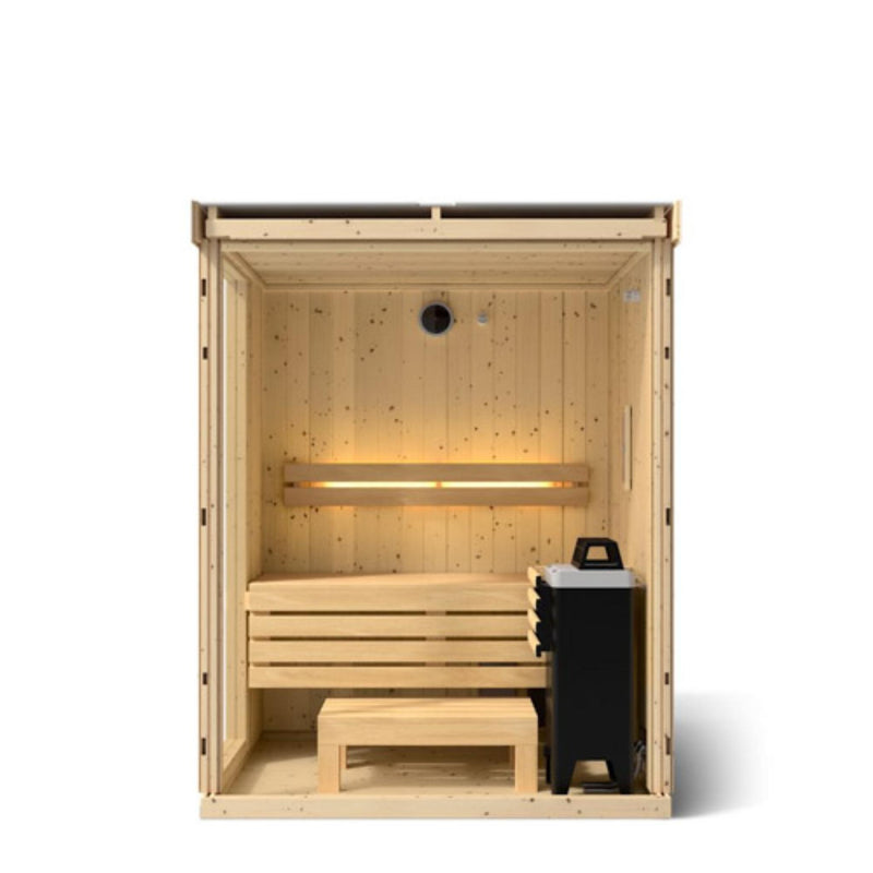 Kohler C1 Indoor Sauna - Scandinavian Spruce - Backyard Supply Direct