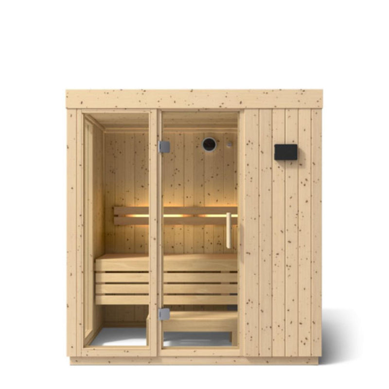 Kohler C1 Indoor Sauna - Scandinavian Spruce - Backyard Supply Direct