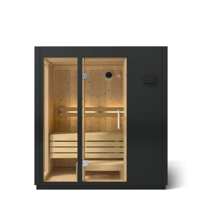 Kohler C1 Indoor Sauna - Graphite Grey - Backyard Supply Direct