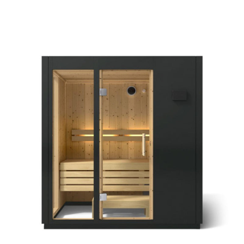 Kohler C1 Indoor Sauna - Graphite Grey - Backyard Supply Direct