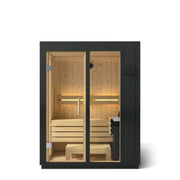 Kohler C1 Indoor Sauna - Graphite Grey - Backyard Supply Direct