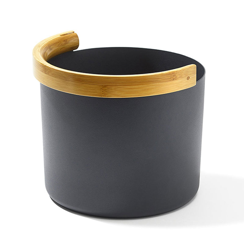 KOLO Bucket 2 Sauna Bucket with Curved Handle, Bamboo/Aluminum, 1.3 Gal