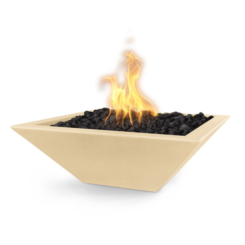 The Outdoor Plus Maya Fire Bowl - GFRC Concrete - 24"
