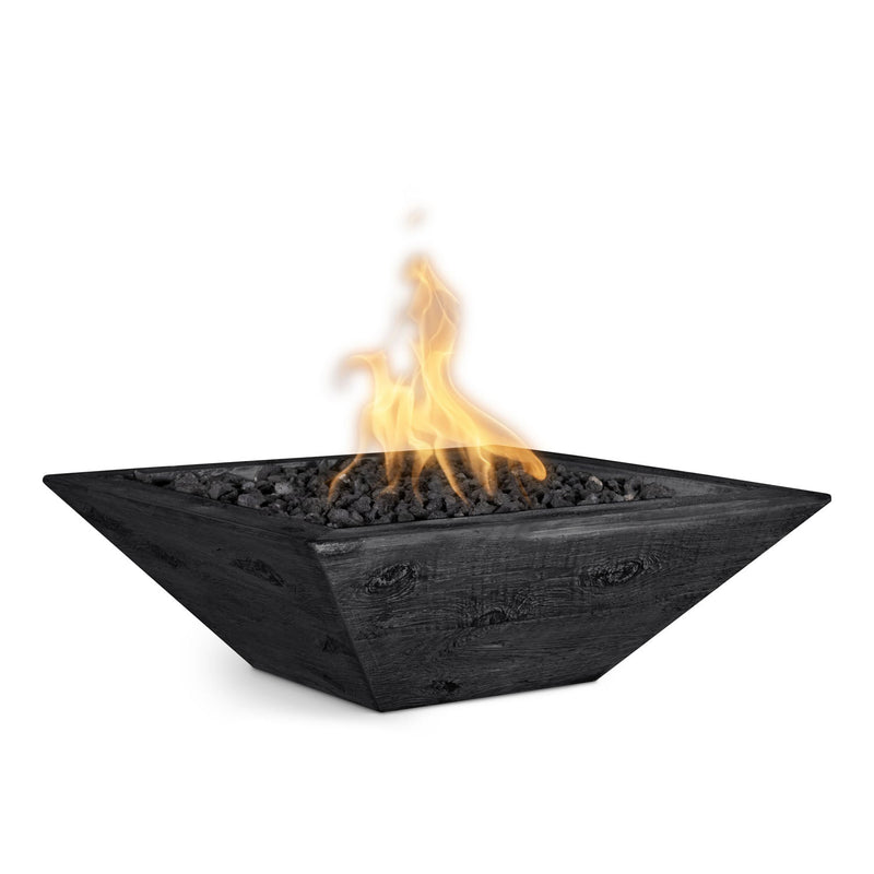 The Outdoor Plus Maya Fire Bowl - GFRC Wood Grain - 24"