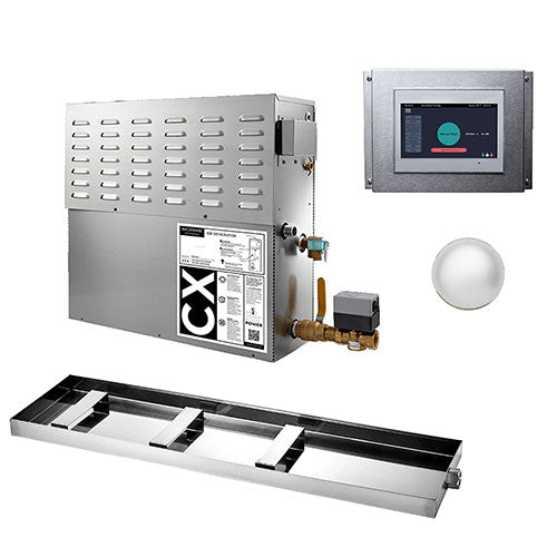 Mr.Steam CX Pkg CX Steam Shower Generator Package, Up to 120kW