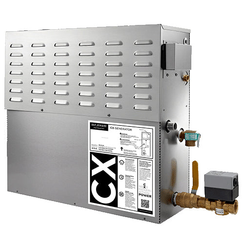 Mr.Steam CX Pkg CX Steam Shower Generator Package, Up to 120kW